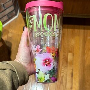 Tervis Floral Mom Tumbler with Pink Lid